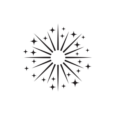 fireworks logo vector template designのイラスト素材
