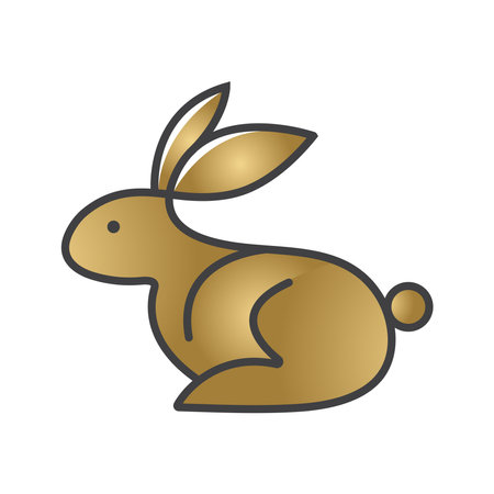 Rabbit Logo template vector icon illustration designのイラスト素材