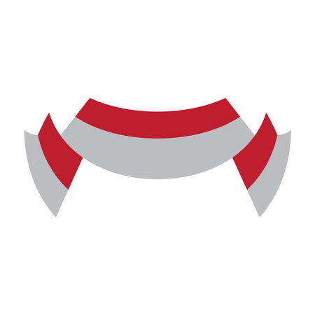 Independence Flag Indonesia logo vectorのイラスト素材