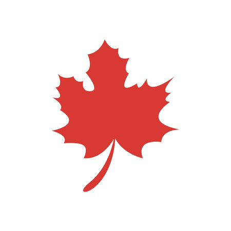 Oak leaf  Autumn icon vector design templateのイラスト素材