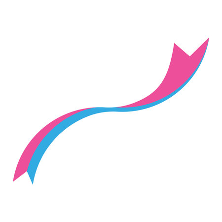 Breast cancer awareness,ribbon  vector templateのイラスト素材