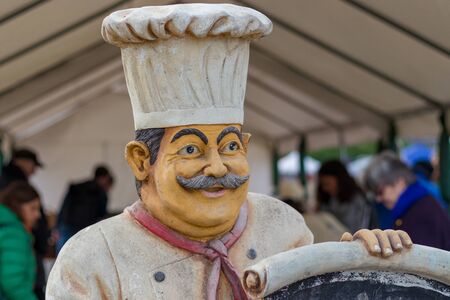 theresienwiese, munich, germany, 2019 april 27: baker Jumble sale flea market in bavaria at the theresienwiese in munichの写真素材