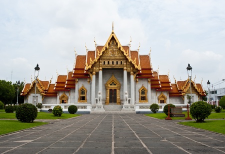 Wat Benchamabophit, Bangkok, Thailand のeditorial素材