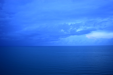 Stormy skyの写真素材