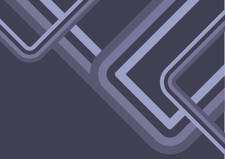 An abstract  retro background illustration in shades of blue with room for copy