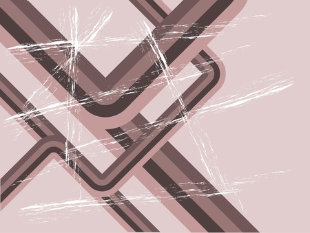 An abstract   retro background illustration in shades of pink  with room for copyのイラスト素材