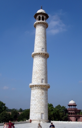 Taj Mahal in India                  の写真素材