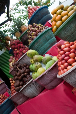 Fruit Marketの写真素材