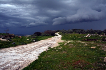 Approaching Stormの写真素材