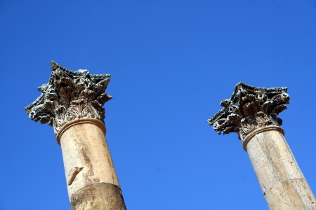 Jerash, ancient Roman cityの写真素材