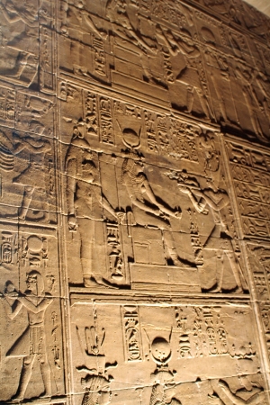 Temple of Philae at Aswan, Egyptの写真素材