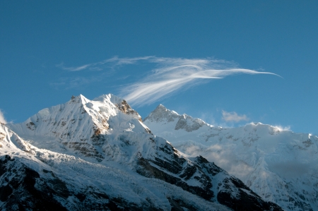 Sikkim, Himalaya, Indiaの写真素材