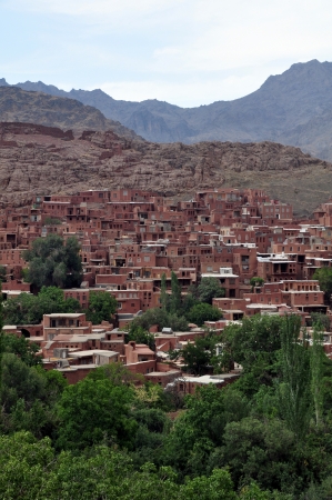 Abyaneh old villageの写真素材