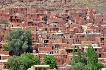 Abyaneh old villageの写真素材