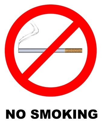 No smokingの写真素材