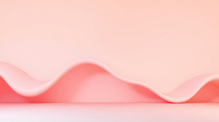 Abstract pink background with soft pastel colors. 3d rendering.の写真素材