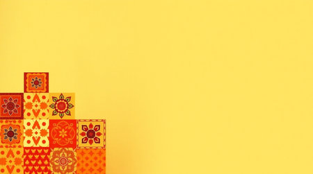 Background material wallpaper, copy space, pattern, pattern, traditional patterns, traditional...