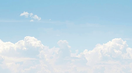 Cloudy blue sky abstract background for design in your work backdrop.