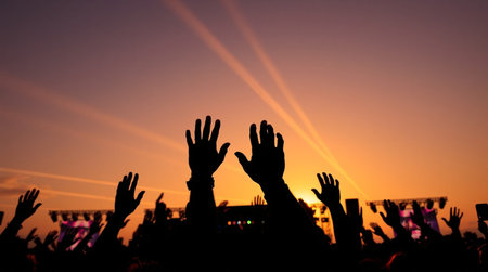 Piano keys close-up. Black and white photo. Selective focus.の写真素材