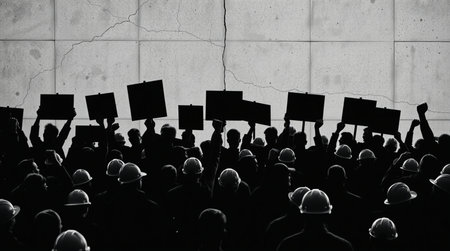 Conceptual image of a large crowd of people
