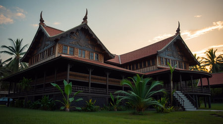 Buddhist temple in Thailand