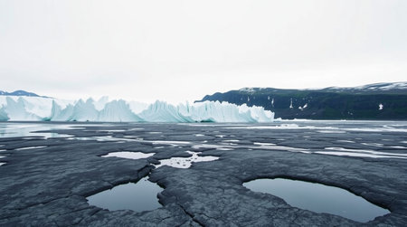 Icebergs in Glacier Lagoon, Ilulissat, Greenland