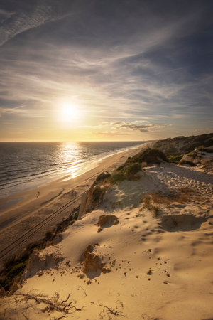 Spain's longest coastline is the coast of Huelva. From Matalascanas to Ayamonte. Coast with cliffs,...