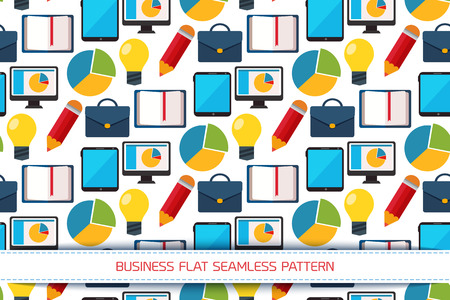 Flat Business Vector Infographic Background for you Designのイラスト素材