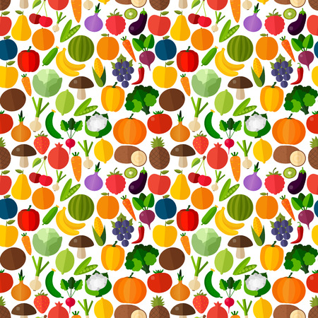 Colorful template for cooking, restaurant menu and vegetarian foodのイラスト素材