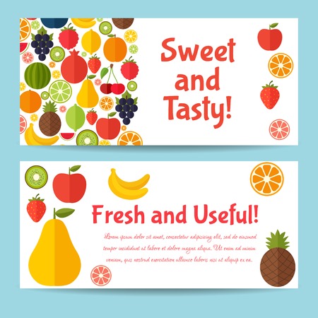 Colorful template for cooking, restaurant menu and vegetarian foodのイラスト素材
