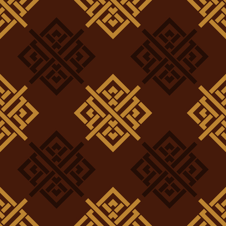 Vector seamless pattern. Geometric ornamentのイラスト素材