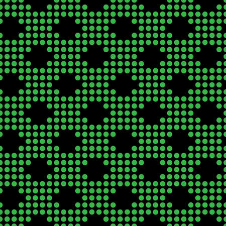 Seamless geometric dot pattern. Vector abstract backgroundのイラスト素材