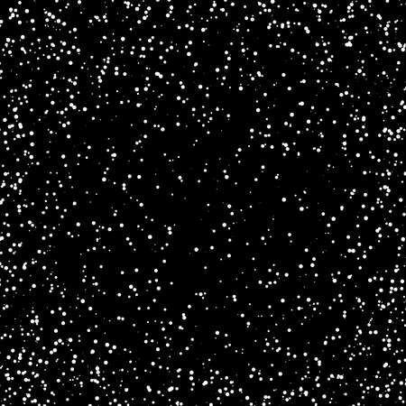 Spots of paint on a black background, splattered blotsのイラスト素材