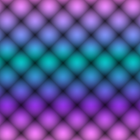 Mesh, mosaic of squares seamless pattern texture. Geometric abstract background with square details. Seamless pattern with tiles , shiny and volume effectのイラスト素材