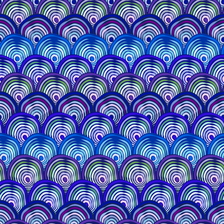Colorful pattern with abstract fishscales. Can be used for desktop wallpaper or poster,for pattern fills, surface textures, web page backgrounds, textile and moreのイラスト素材