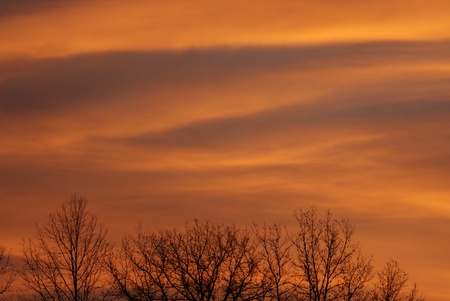 sunrise in southwest ohio 2の写真素材