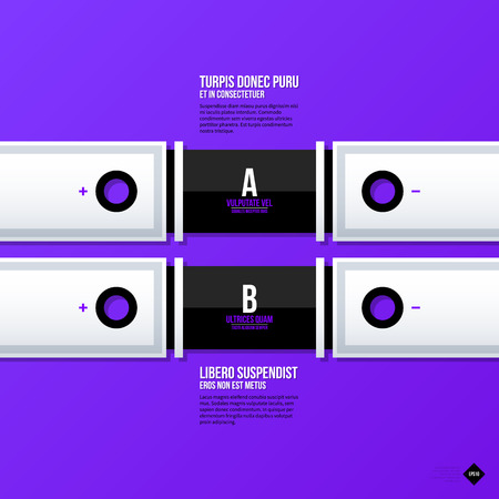 banner template. Useful for web design, presentations and media. のイラスト素材