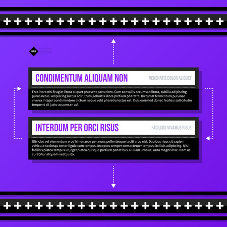 banner template. Useful for web design, presentations and media. のイラスト素材