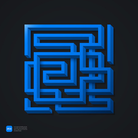 Abstract 3d design element on dark background. EPS10のイラスト素材