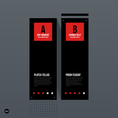 Futuristic corporate web design template. Useful for presentations or advertising.のイラスト素材
