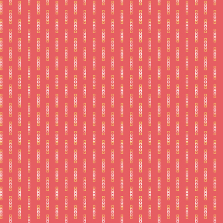 Cute pixelated pattern with simple geometric shapes. Useful for textile and interior design.のイラスト素材
