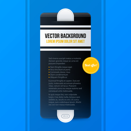 Corporate business text background template. Useful for presentations and advertising.のイラスト素材