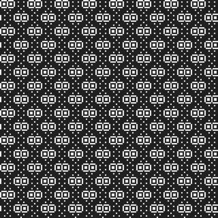 Strict pixelated seamless pattern in corporate style. Useful for web backgrounds, textile or...