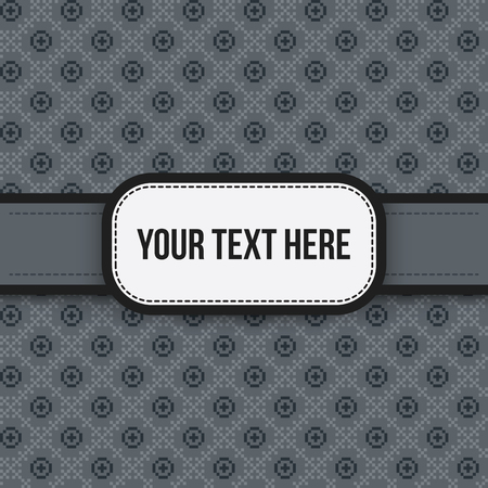 Text background with colorful pixelated pattern. Useful for presentations, advertising and scrapbooking.のイラスト素材