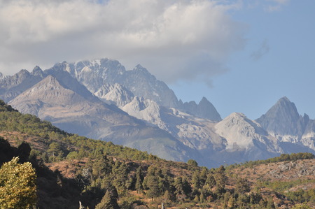 Scenery of Cangshanの写真素材