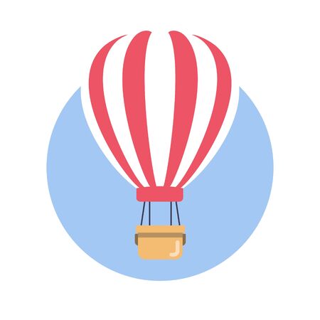 Air Balloon Iconのイラスト素材