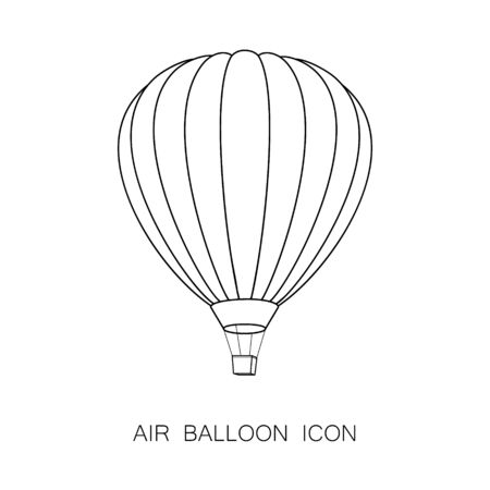 Air Balloon Icon.のイラスト素材
