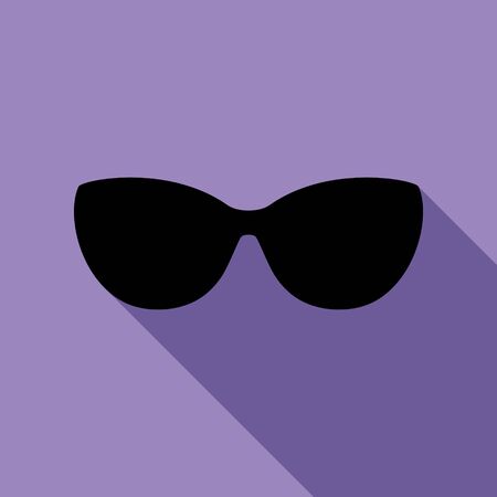 Trendy Summer Sunglasses Icon Holiday Design Collectionのイラスト素材