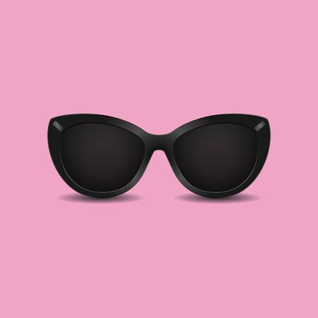 Trendy Summer Sunglasses Icon Holiday Design Collectionのイラスト素材