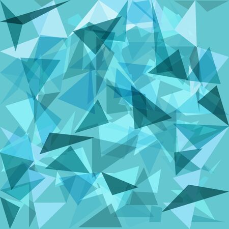Geometric Blue Background. Vector Illustration. Backdrop Pattern Designのイラスト素材